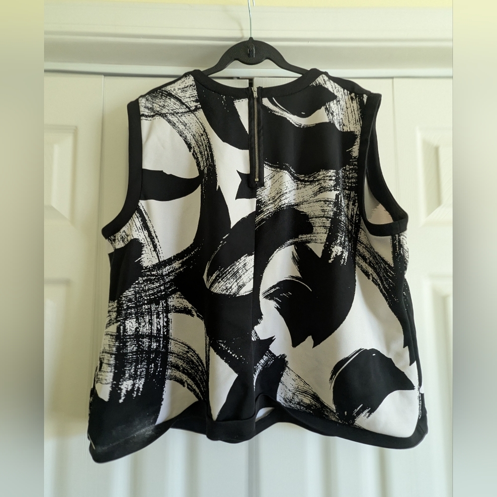 Worthington Plus Size Tank Top Blouse - Picture 2 of 3